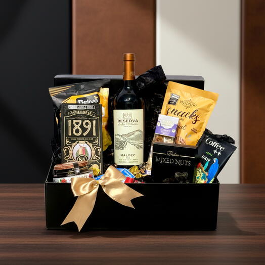 Cesta de Presente Gourmet  Seleção e Requinte