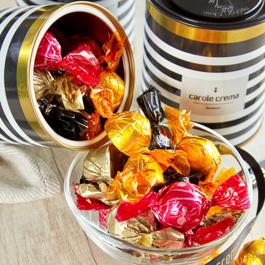 Lata com 20 Bombons Recheados