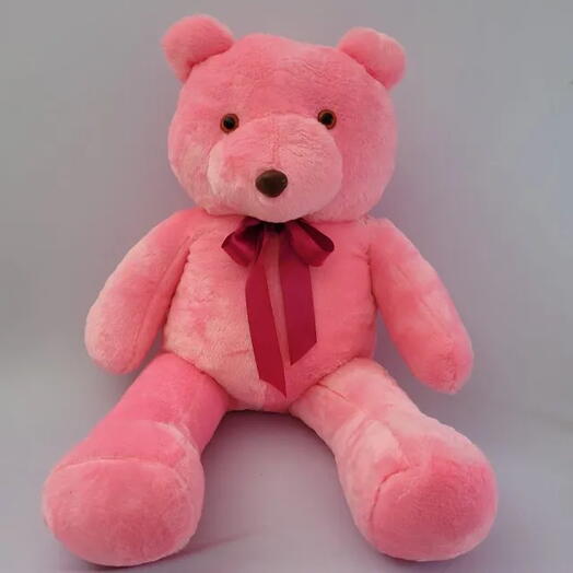 Urso de Pelucia Gigante Rosa 80cm