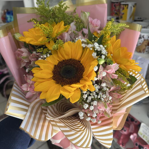 Buquê 3 Girassois