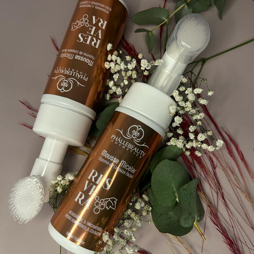 1 Espuma de limpeza facial, Mousse Micelar Phallebeauty