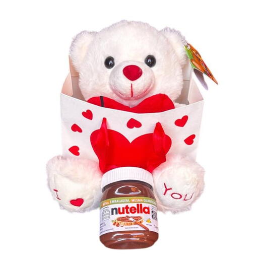 Ursinho + Nutella na Sacola