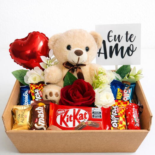 Cesta de Presente Eu te Amo