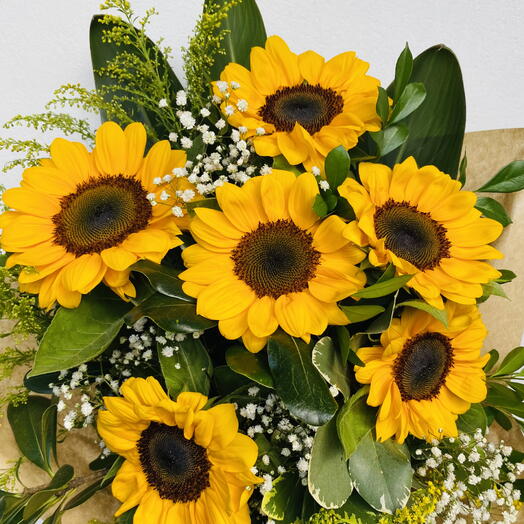 Buquê 6 Girassois