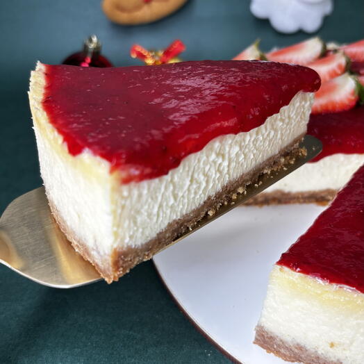 Cheesecake de morango