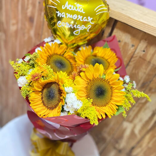 Buquê Solar Girassois