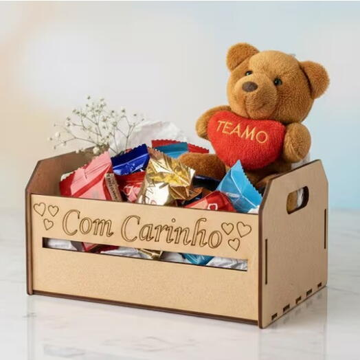 Cesta Doçura com Ursinho