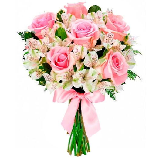 Buquê Pureza Rosada