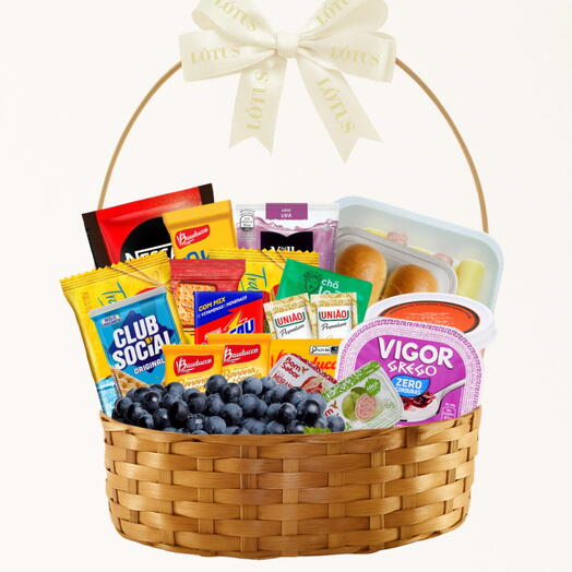 Cesta de Cafe Felicidade