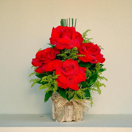 Arranjo 4 Rosas Importadas