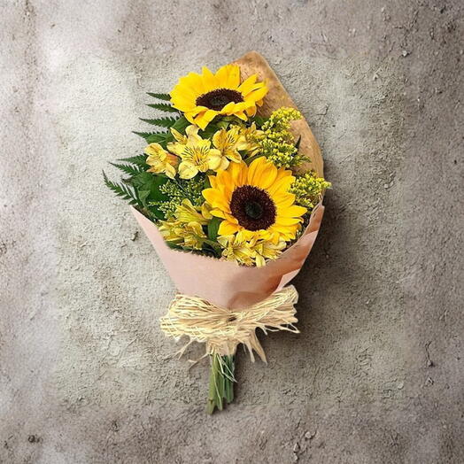 Buquê de Lindos Girassois