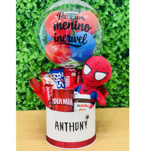 Box Luxo - Homem Aranha