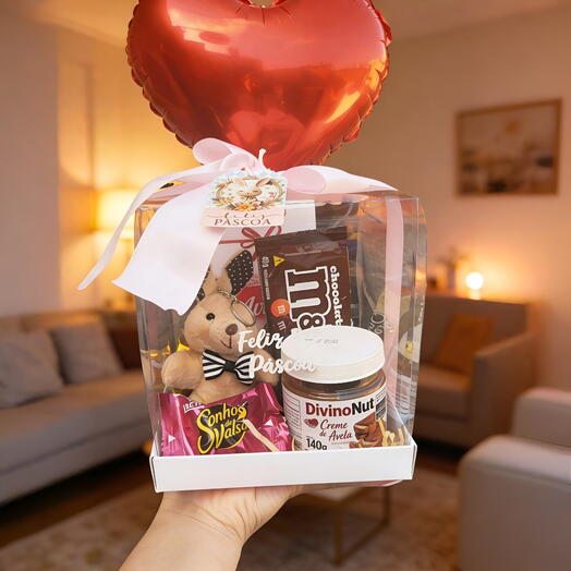 Caixa cristal Pascoa