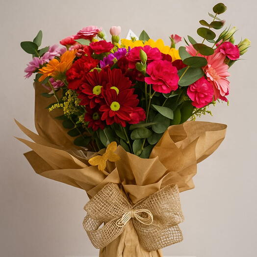 Buquê Mix 5 flores do campo variadas