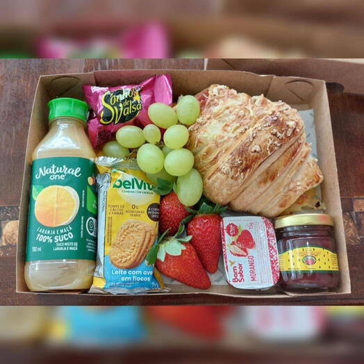 Mini Box de Cafe da Manhã