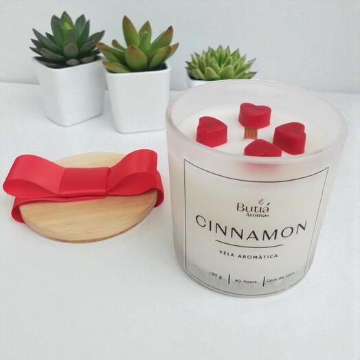 Vela Aromatica de 190 Gramas Maçã e Canela