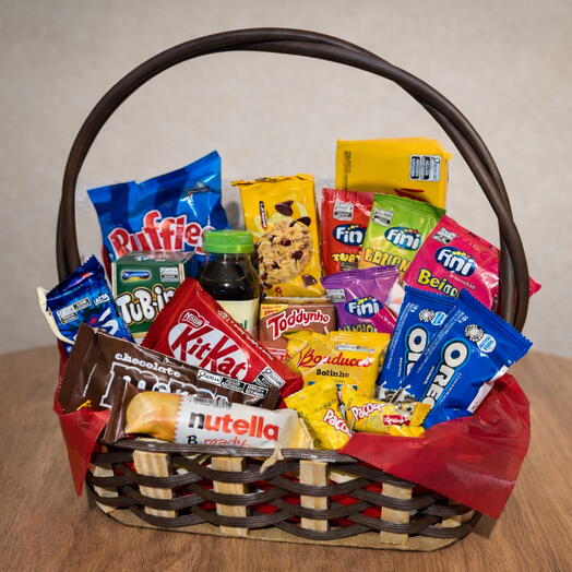 Cesta Explosão de Guloseimas