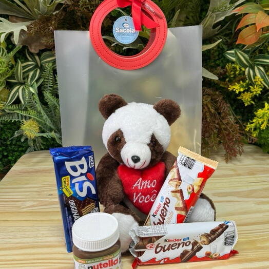 Bolsa de Silicone Fosca c/ Urso P