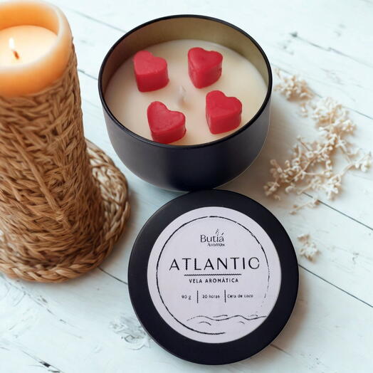 Vela Aromatica Perfumada Atlantic 90G