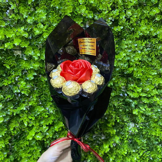 Mini Buquê Ferrero Rocher