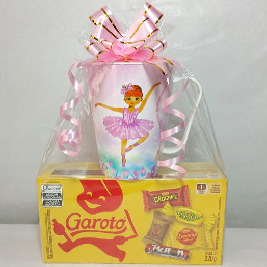 Caneca Bailarina Rosa