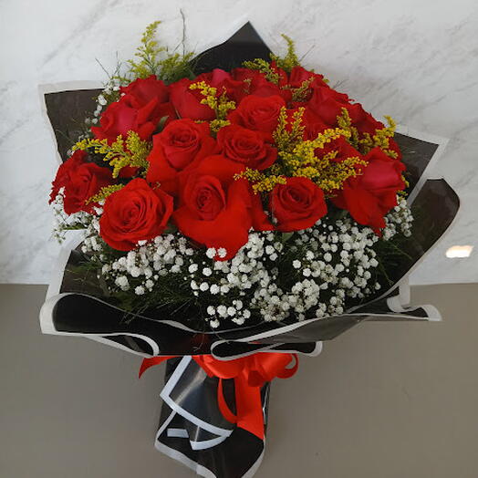 Buquê 36 Rosas Importadas