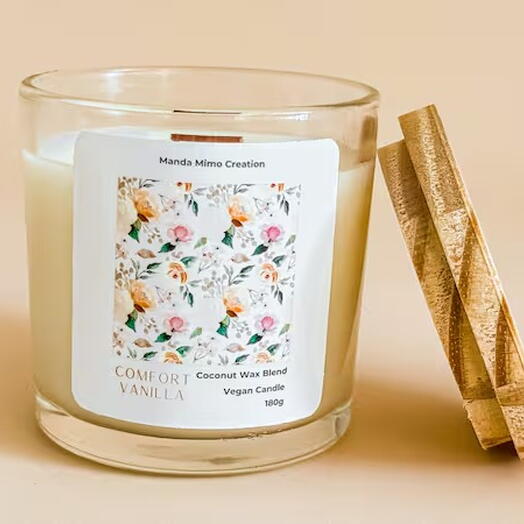 Velas Aromaticas Manda Mimo Creation | 180g | Comfort vanila
