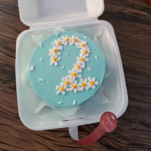 Bento Cake Mesversario com Numeros