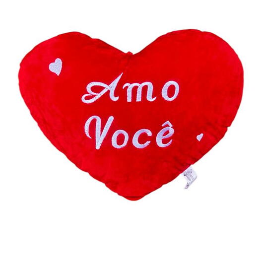 Coração de Pelucia Amo Você