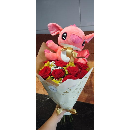 Buquê de Rosas Mais Stitch