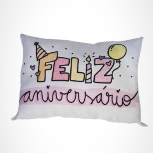 Almofada Feliz Aniversario