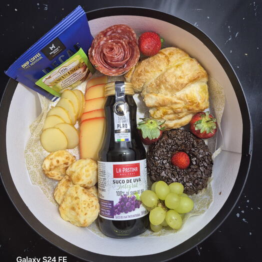 Cesta de Cafe da manhã Amanhecer Gourmet