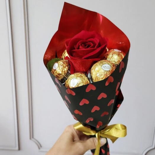 Rosa Unitaria com Ferrero