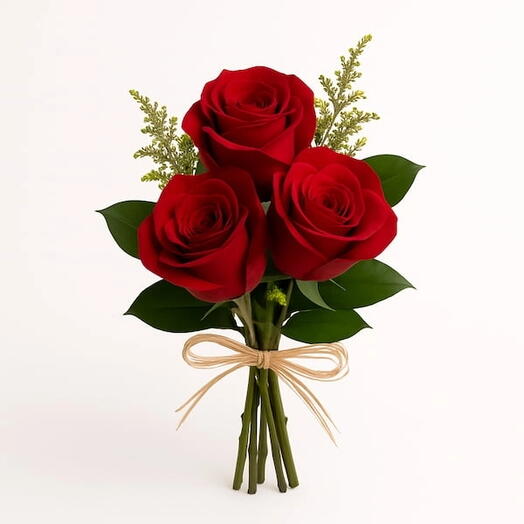 3 Rosas Vermelhas