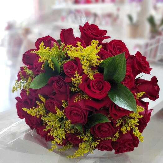 Buquê 30 Rosas