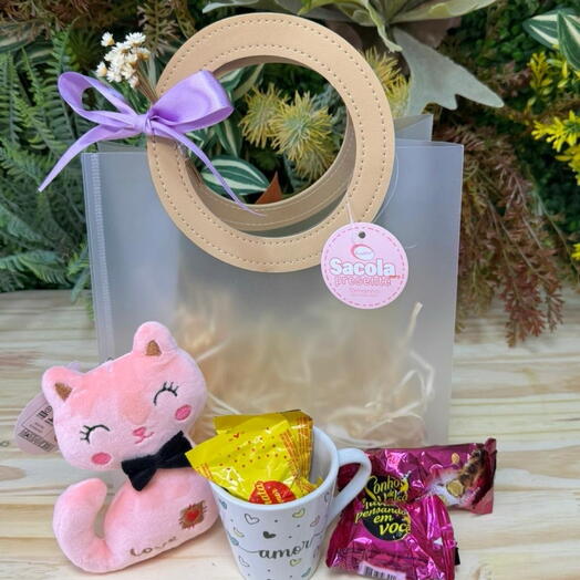 Bolsa de Silicone foscam M c/Xicara II