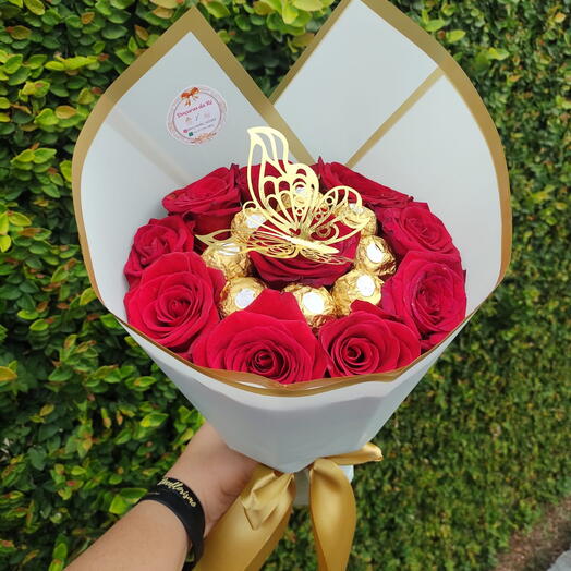 Buquê Rosa Encantada