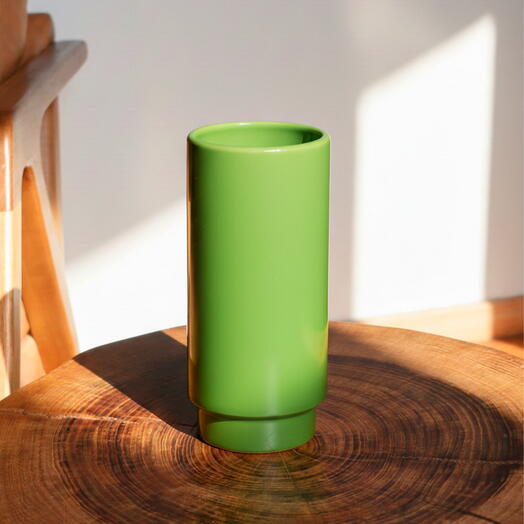 Vaso de Cerâmica Alto Verde