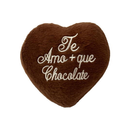 Coração Te Amo Mais que Chocolate
