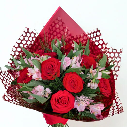 Bouquet 10 Rosas Colombianas