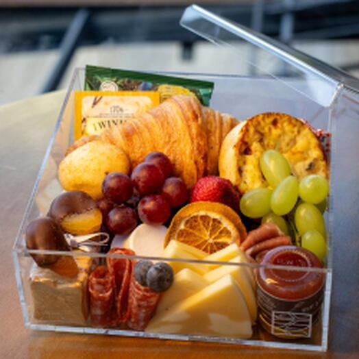 Cesta De Cafe Da Manhã Elegance P