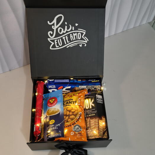 Caixa surpresa personalizada - modelo Pai