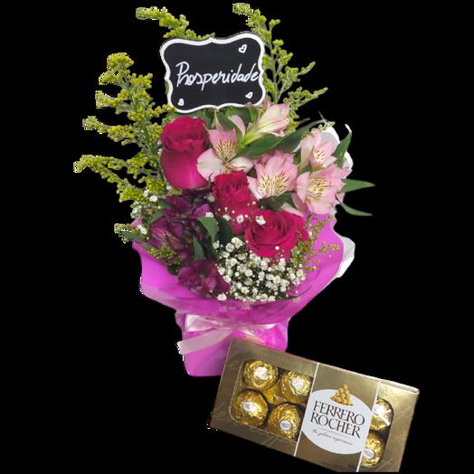 Arranjo Prosperidade e Ferrero Rocher