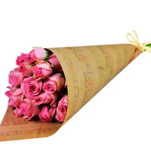 Buquê com Mini Rosas Spray Cor de Rosa