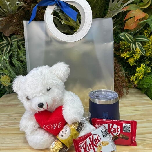 Bolsa de Silicone Fosca G c/ Urso P