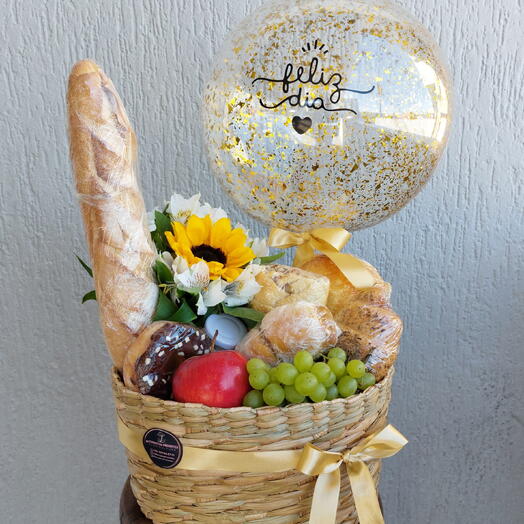 Cesta Piquinique Dia de Luz cafe da manhã / tarde