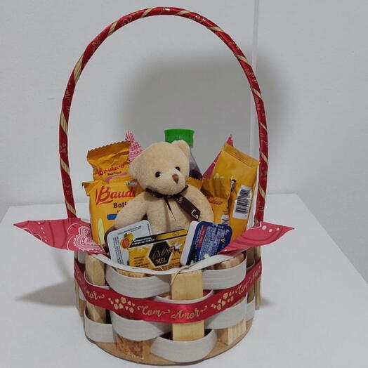 Cesta Manhã p/ Apaixonados P