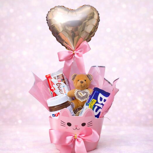 cesta de Chocolate infantil