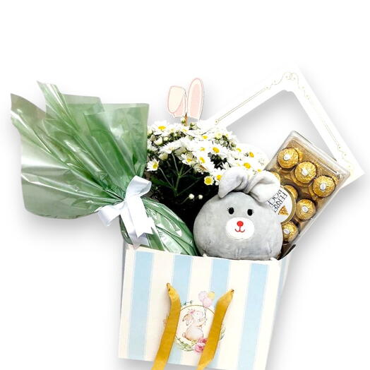 Cesta Coelhinho da Pascoa