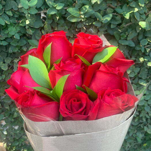 Buquê 10 Rosas